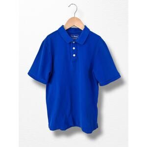 LL Bean Kids’ Piqué Polo Shirt, Size 10/12